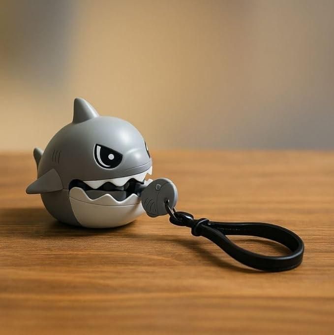 Pull Line Shark Keychain
