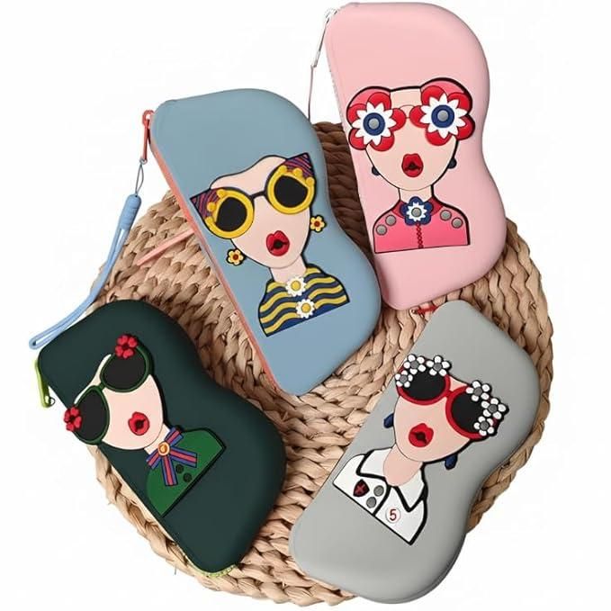 Girls Silicone Sunglasses Case Cover